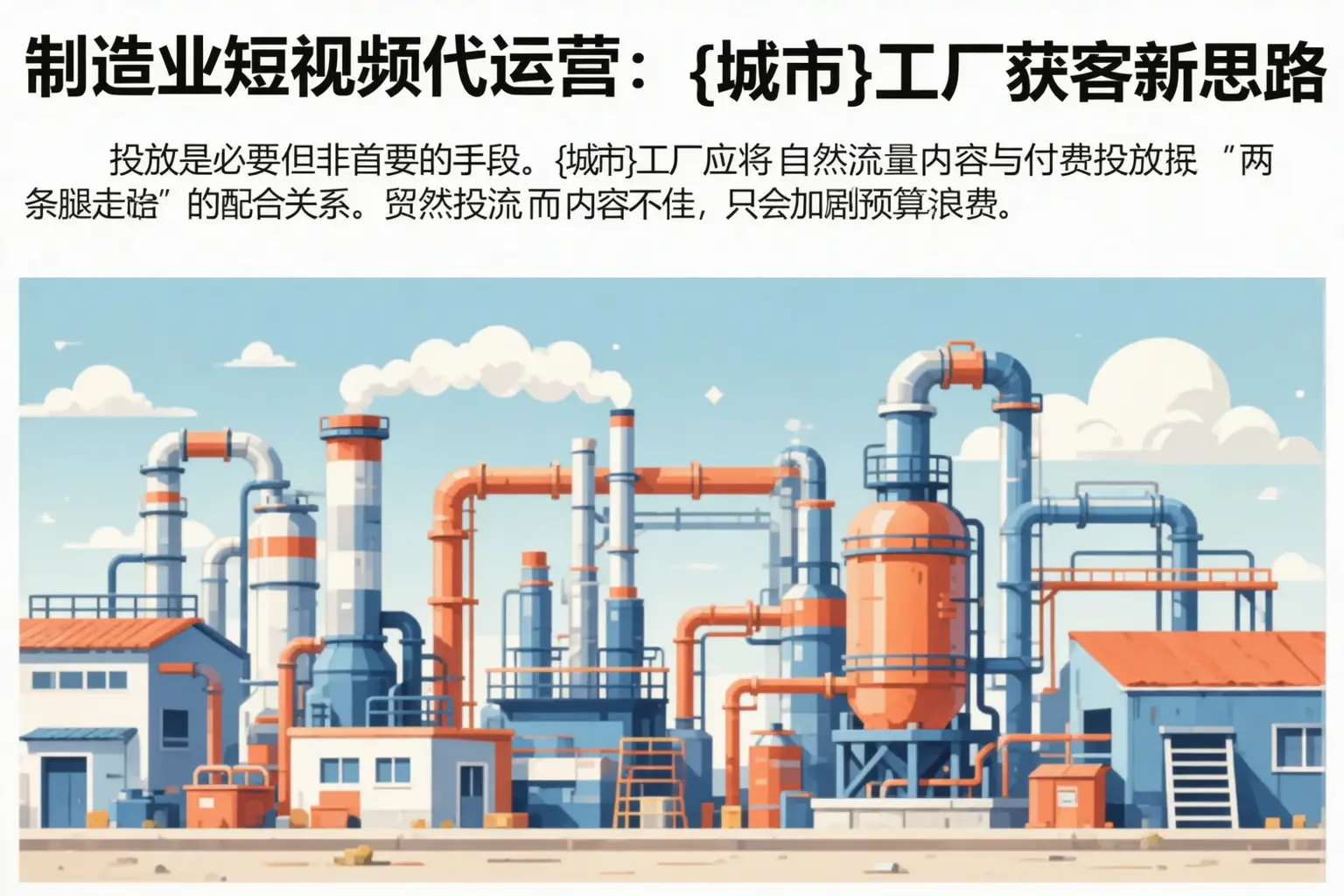 制造业短视频代运营:宁波工厂获客新思路
