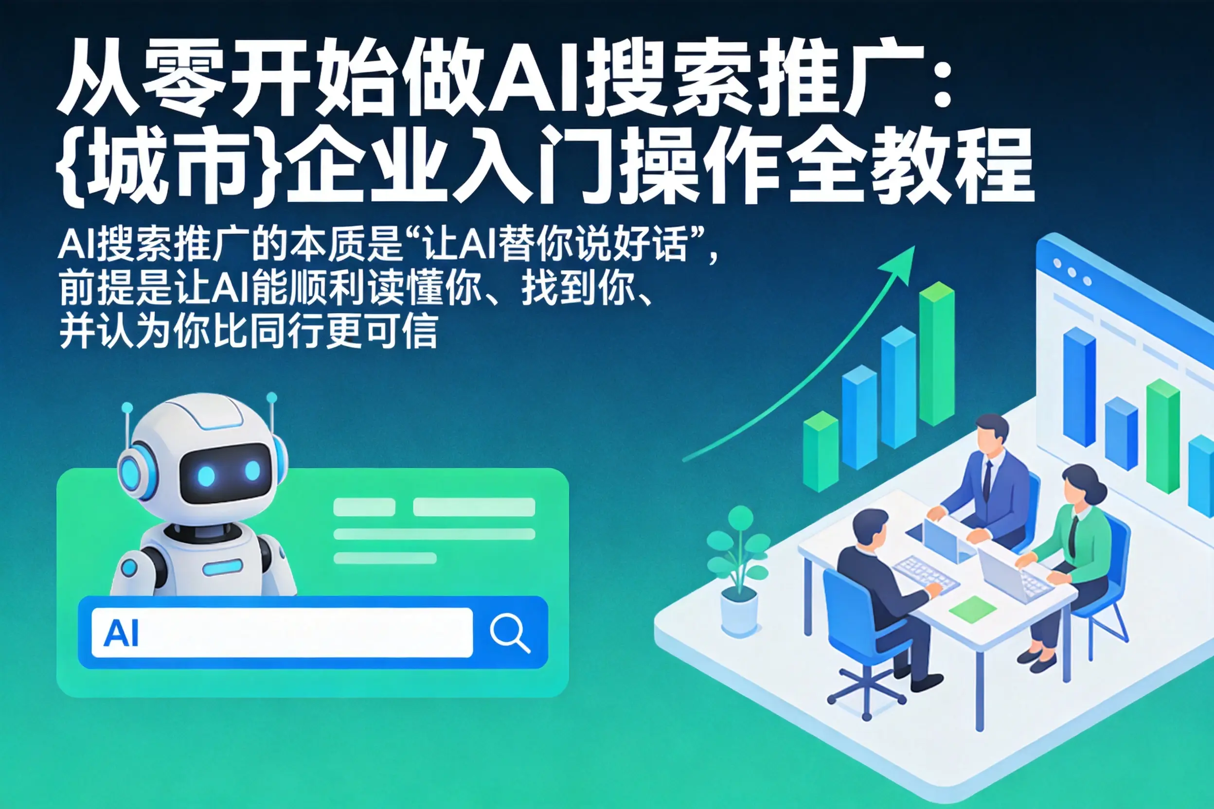 从零开始做AI搜索推广：宁波企业入门操作全教程