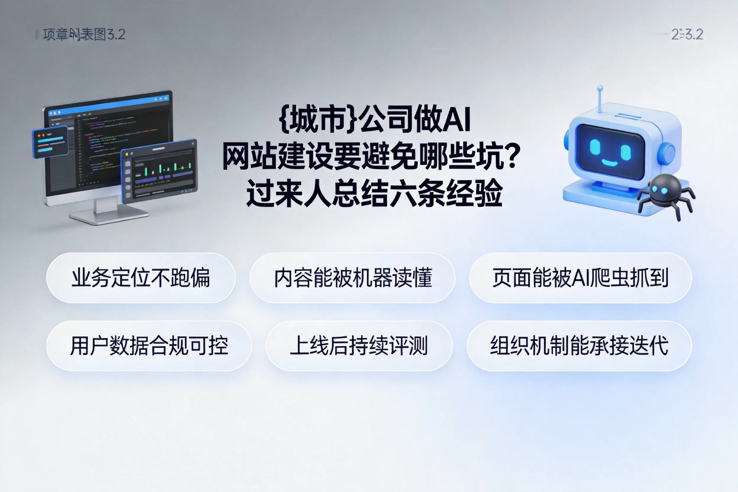 宁波公司做AI网站建设要避免哪些坑？过来人总结六条经验