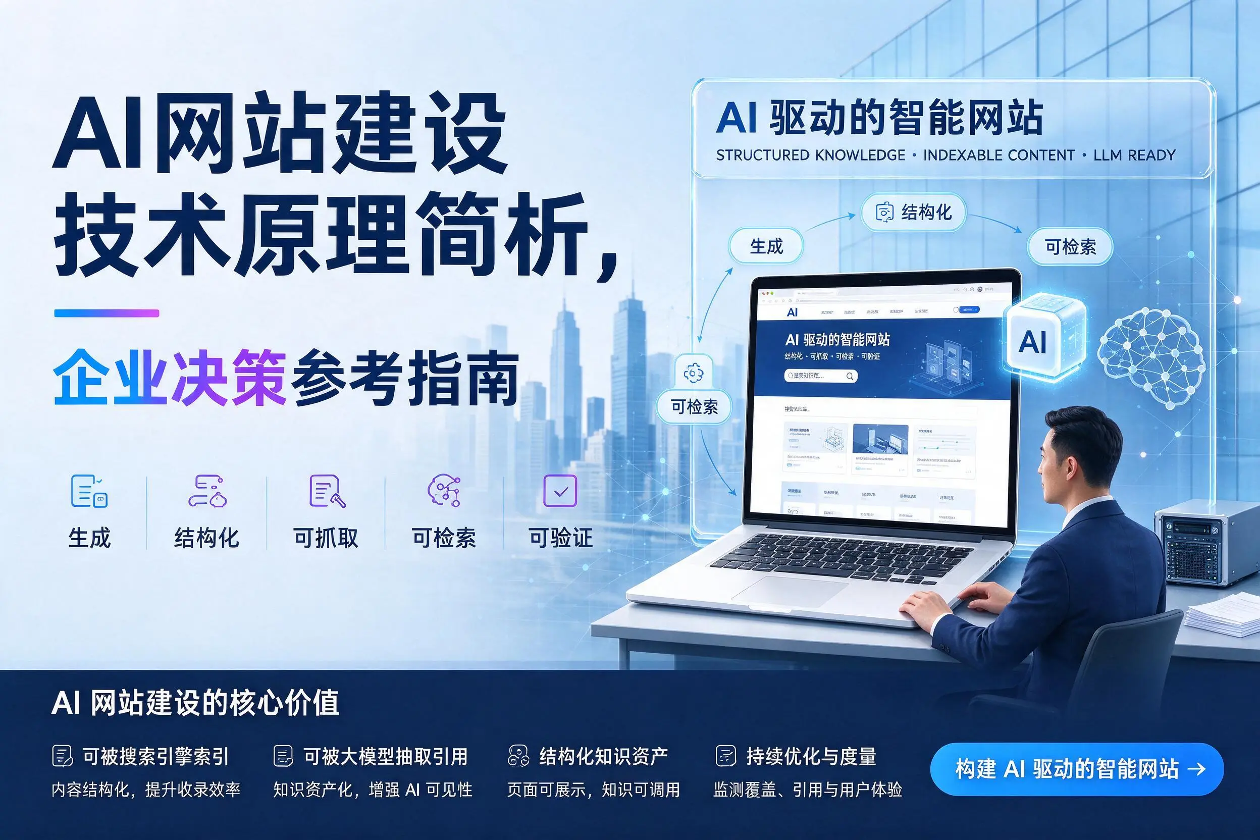 AI网站建设技术原理简析，宁波企业决策参考指南