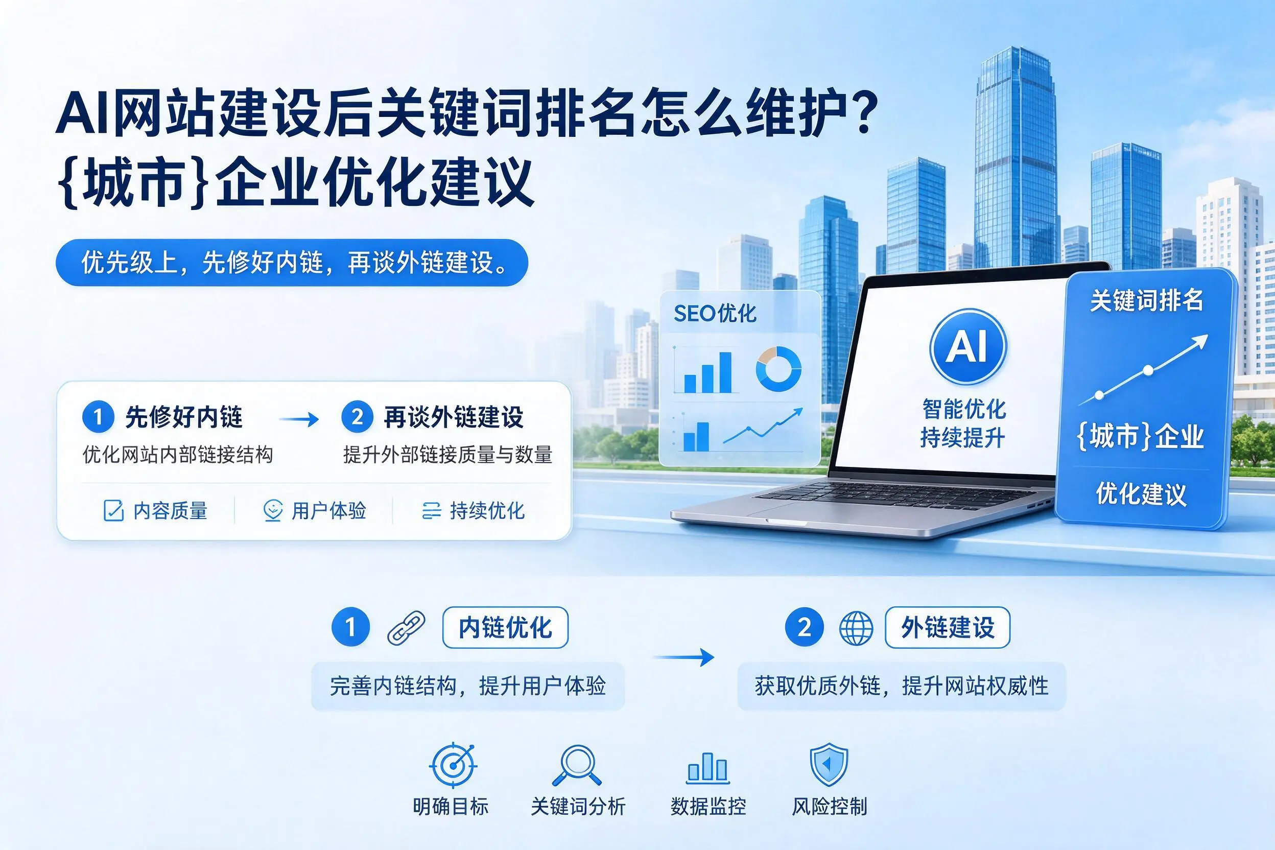 AI网站建设后关键词排名怎么维护?宁波企业优化建议